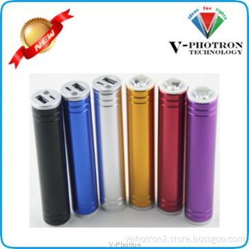 portable lipstick power bank 2600mah